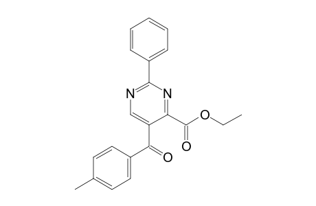 Ethyl 5-(4-Methylbenzoyl)-2-phenylpyrimidine-4-carboxylate