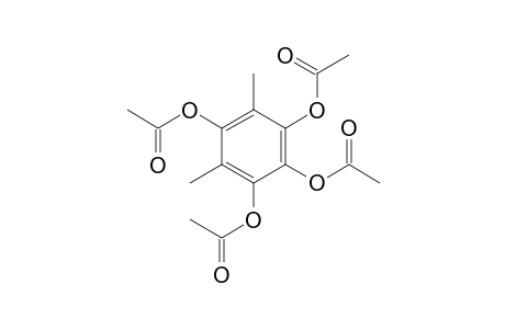 4,6-dimethyl-1,2,3,5-benzenetetrol, tetraacetate