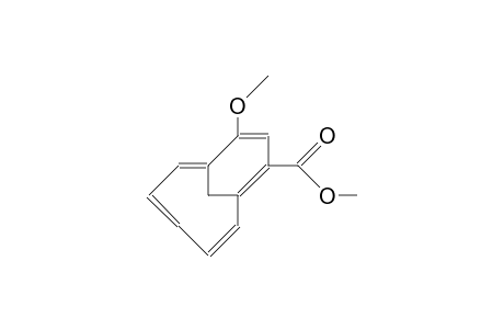 8-Carbomethoxy-10-methoxy-bicyclo(5.3.1)undeca-1,3,5,7,9-pentaene