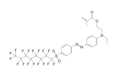 4-[4-(Perfluorooctylsulfonyl)phenylazo]-N-ethyl-N-[2-(methacryloyloxy)ethyl]aniline