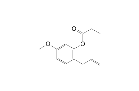 2-allyl-5-methoxyphenyl propanoate
