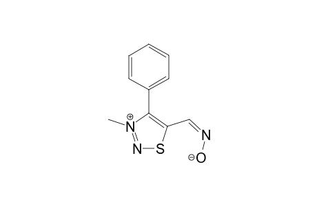 3-Methyl-4-phenyl-1,2,3-thiadiazolium-5-nitrosomethylide
