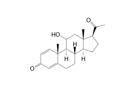 (8S,9S,10R,13S,14S,17S)-17-acetyl-11-hydroxy-10,13-dimethyl-6,7,8,9,11,12,14,15,16,17-decahydrocyclopenta[a]phenanthren-3-one