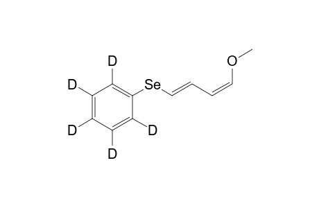 (E,Z)-1-(Phenylseleno)-4-methoxy-1,3-butadiene-D5