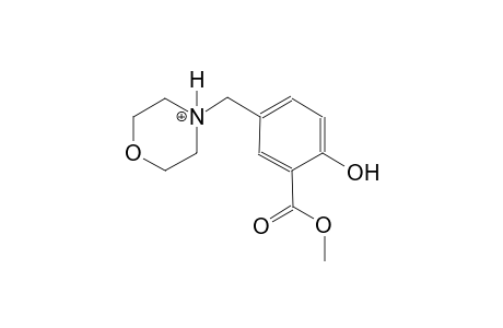 4-[4-hydroxy-3-(methoxycarbonyl)benzyl]morpholin-4-ium