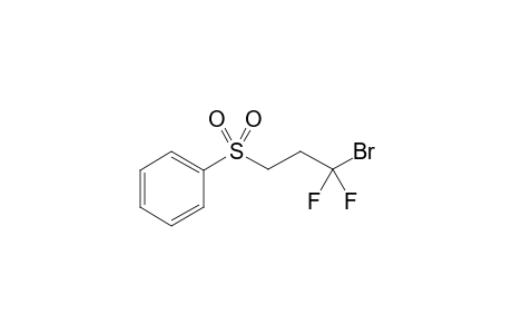 (3-bromo-3,3-difluoro-propyl)sulfonylbenzene