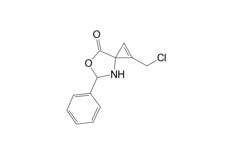 (2RS,3SR)-2-(Chloromethyl)-5-phenyl-6-oxa-4-azaspiro[2.,4]hepten-7-one