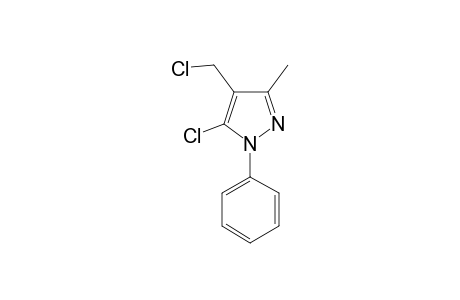 5-Chloro-4-(chloromethyl)-3-methyl-1-phenyl-1H-pyrazole