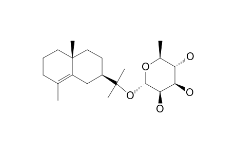 .gamma.-eudesmol - 11-.alpha.-L-rhamnoside
