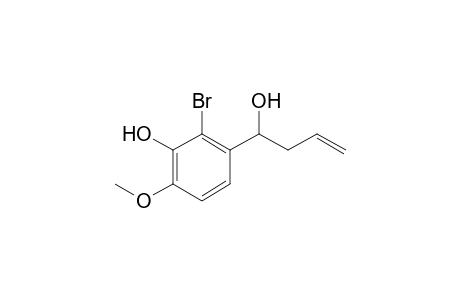 2-Bromo-3-(1-hydroxybut-3-enyl)-6-methoxyphenol