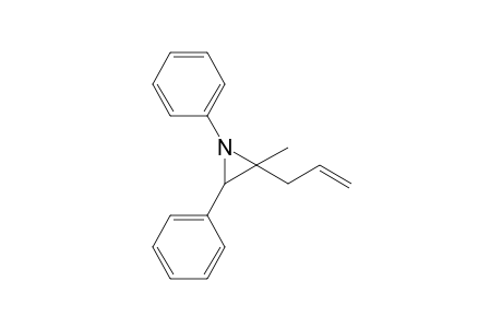 (E)-2-Allyl-2-methyl-1,3-diphenylaziridine