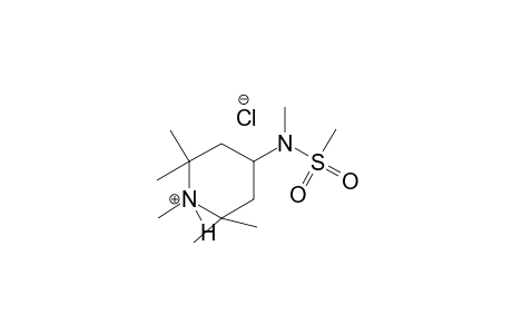 1,2,2,6,6-pentamethyl-4-[methyl(methylsulfonyl)amino]piperidinium chloride