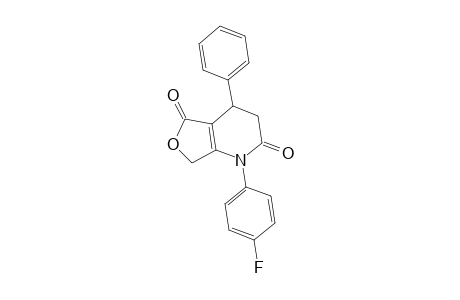 Furo[3,4-b]pyridine-2,5(1H,3H)-dione, 1-(4-fluorophenyl)-4,7-dihydro-4-phenyl-