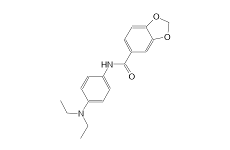 N-[4-(diethylamino)phenyl]-1,3-benzodioxole-5-carboxamide