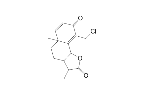 Naphtho[1,2-b]furan-2,8(3H,4H)-dione, 9-(chloromethyl)-3a,5,5a,9b-tetrahydro-3,5a-dimethyl-, [3S-(3.alpha.,3a.alpha.,5a.beta.,9b.beta.)]-