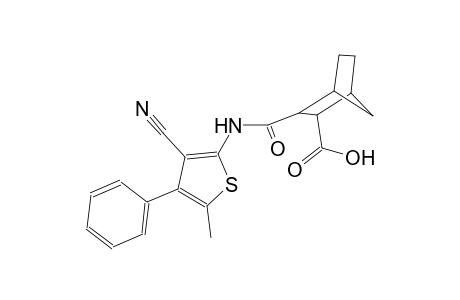 3-{[(3-cyano-5-methyl-4-phenyl-2-thienyl)amino]carbonyl}bicyclo[2.2.1]heptane-2-carboxylic acid