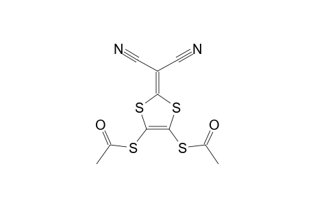 S,S'-[2-(Dicyanomethylene)-1,3-dithiole-4,5-diyl]diethanethioate