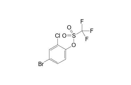 4-Bromo-2-chlorophenyl trifluoromethanesulfonate