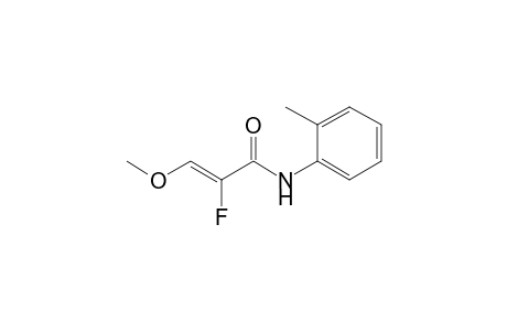 (Z)-2-Fluoro-3-methoxy-2'-methylprop-2-enanilide