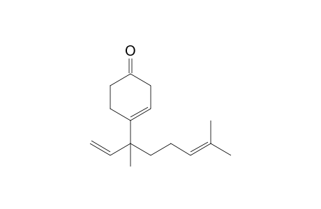 4-(1,5-dimethyl-1-vinyl-hex-4-enyl)cyclohex-3-en-1-one