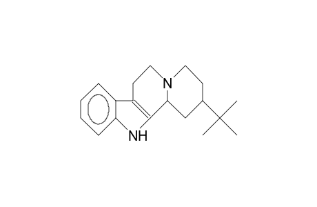 cis-2-tert-Butyl-octahydroindolo(2,3A)quinolizine