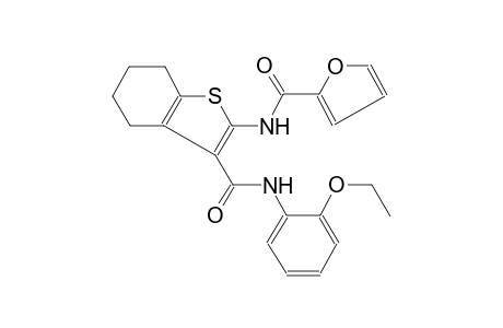benzo[b]thiophene-3-carboxamide, N-(2-ethoxyphenyl)-2-[(2-furanylcarbonyl)amino]-4,5,6,7-tetrahydro-