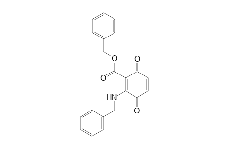 3-Benzylamino-2-benzyloxycarbonyl-1,4-benzoquinone