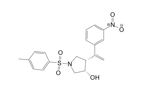 (3S,4S)-1-[(4-Methylphenyl)sulfonyl]-4-[1-(3-nitrophenyl)ethenyl]-3-pyrrolidinol