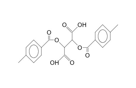2,3-Bis[(4-methylbenzoyl)oxy]succinic acid