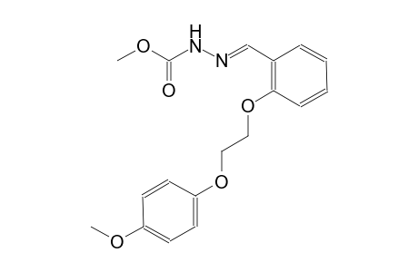 methyl (2E)-2-{2-[2-(4-methoxyphenoxy)ethoxy]benzylidene}hydrazinecarboxylate