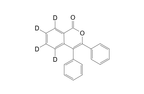 3,4-Diphenyl-5,6,7,8-tetradeutero-1H-isochromen-1-one