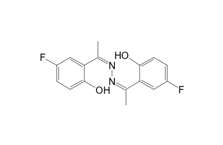 1-Ethanone, 1-(5-fluoro-2-hydroxyphenyl)-, [1-(5-fluoro-2-hydroxyphenyl)ethylidene]hydrazone