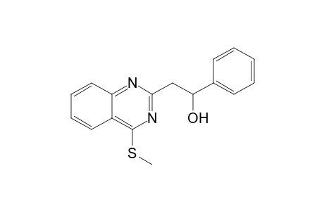 2-(2-Hydroxy-2-phenylethyl)-4-(methylthio)quinazoline