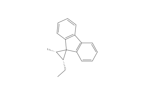Spiro[cyclopropane-1,9'-[9H]fluorene], 2-ethyl-3-methyl-, cis-