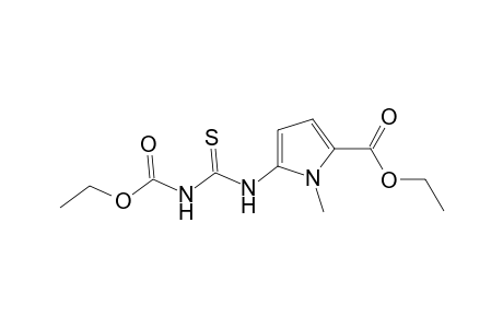 5-(3-carboxy-2-thioureido)-1-methylpyrrole-2-carboxylic acid, diethyl ester