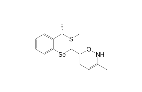 3-Methyl-6-[({2-[(1S)-1-(methylthio)ethyl]phenyl}seleno)methyl]-5,6-dihydro-1,2-oxazine