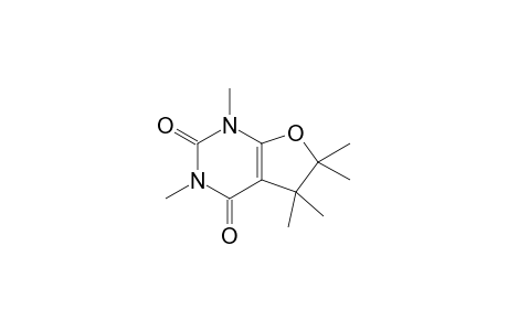 1,3,5,5,6,6-hexamethylfuro[2,3-d]pyrimidine-2,4-dione