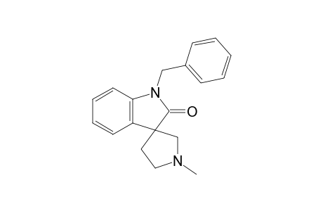 1'-methyl-1-(phenylmethyl)-2-spiro[indole-3,3'-pyrrolidine]one