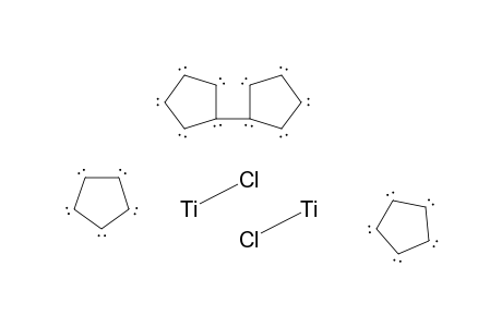 Titanium, dichloro-hapto-10-dicyclopentadienyl-bis(hapto-5-cyclopedienyl)-di-