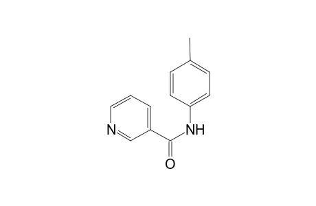 N-(4-methylphenyl)-3-pyridinecarboxamide