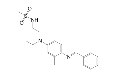 Methanesulfonamide, N-[2-[ethyl[3-methyl-4-[[phenylmethylene]amino]phenyl]amino]ethyl]-