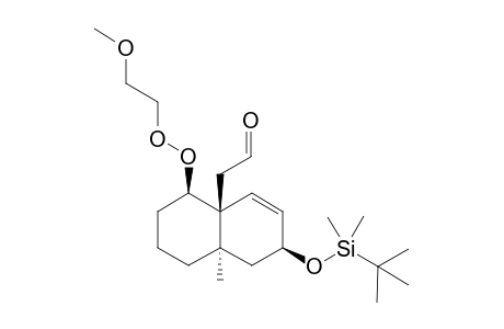 [(2R*,4aR*,5S*,8aS*)-6-Tert-Butyldimethylsilyloxy-5-(1,3,6-trioxaheptyl)-1,2,5,6,7,8,8a-octahydro-4a-naphthyl]acetaldehyde