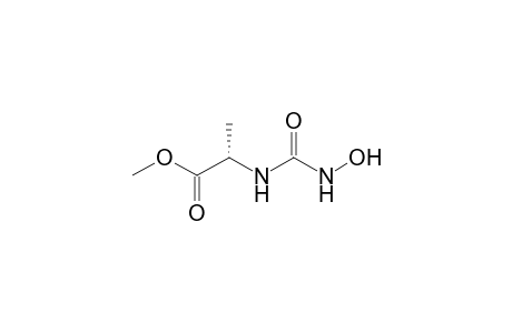 (S)-Methyl 2-(3-hydroxyureido)propanoate