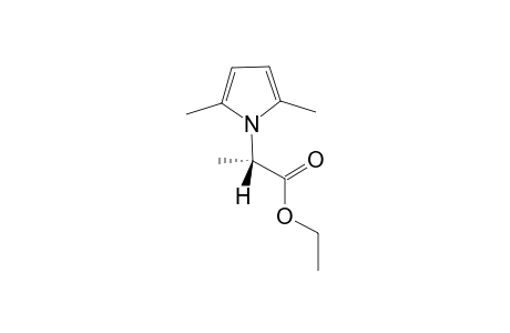 Ethyl Ester of (S)-2-(2,5-Dimethyl-1H-pyrrol-1-yl)propionic Acid