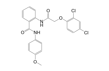 2-{[(2,4-dichlorophenoxy)acetyl]amino}-N-(4-methoxyphenyl)benzamide