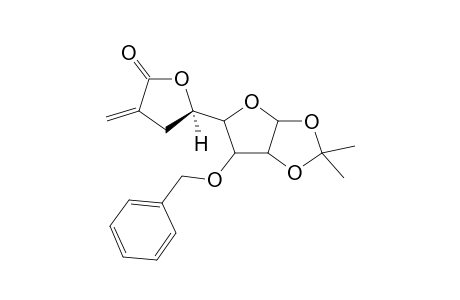 exo-5-Benzyloxy-2,2-dimethoxy-syn-6-(2'-oxo-3'-methylentetrahydrofuran-5'-yl)-1,3,7-trioxabicyclo[4.3.0]nonane