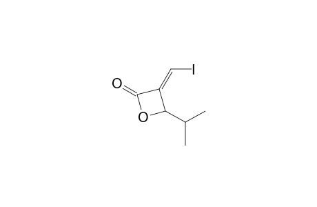 3-Iodomethylene-4-isopropyl-1-oxacyclobutan-2-one