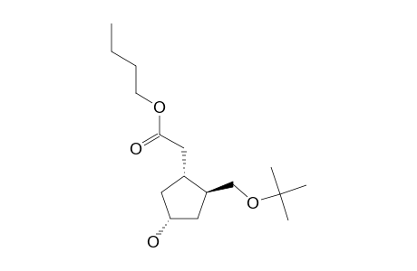 BUTYL-(+/-)-T-2-[(TERT.-BUTOXY)-METHYL]-C-4-HYDROXYCYCLOPENTANE-R-1-ACETATE