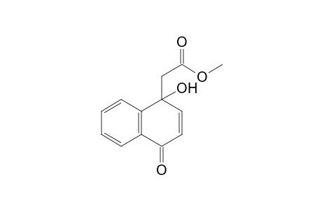 2-(1-hydroxy-4-keto-1-naphthyl)acetic acid methyl ester