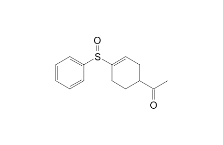 4-Acetyl-1-(phenylsulfinyl)cyclohexene